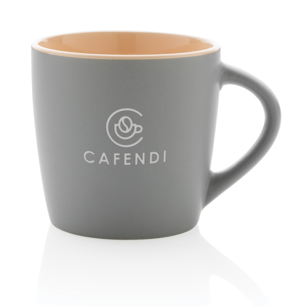 Taza con interior de color personalizada